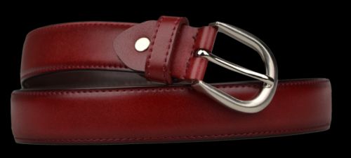 Cintura Sottile (2,9 cm) Barva pásku: červená tmavá