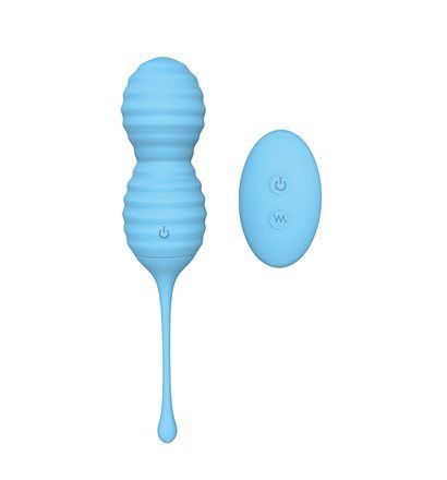Vibrační vajíčko Dream Toys PLEASURE BALLS&EGGS BEEHIVE blue DreamToys