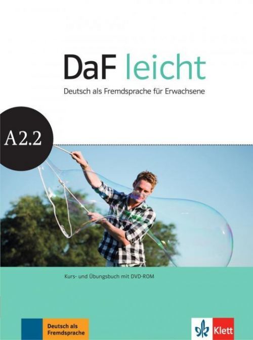 DaF leicht. Kurs- und bungsbuch + DVD-ROM A2.2(Paperback)(v němčině)