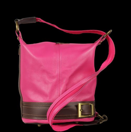 Kožená kabelka crossbody Adele Rosa