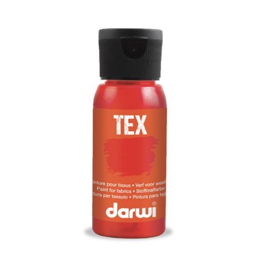 DARWI TEX barva na textil - Karmínovo ružová 50 ml