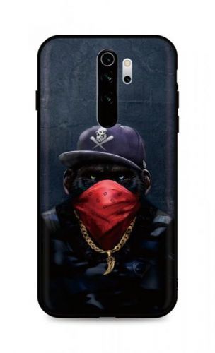 Kryt TopQ DARK Xiaomi Redmi Note 8 Pro silikon Gangster Monkey 45620