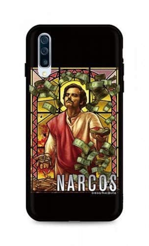 Kryt TopQ DARK Samsung A50 silikon Narcos 45569