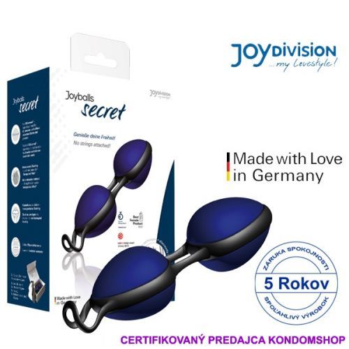 Joydivision Joyballs secret new r.2018 Modrá