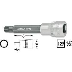 Nástrčný klíč Hazet 10 mm, čtyřzub (XZN), 1/2