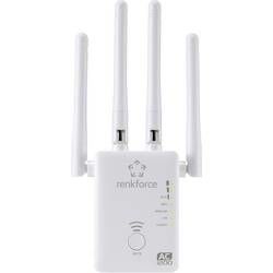 Wi-Fi repeater Renkforce WS-WN575A3, 10 / 100 Mbit/s, 2.4 GHz, 5 GHz