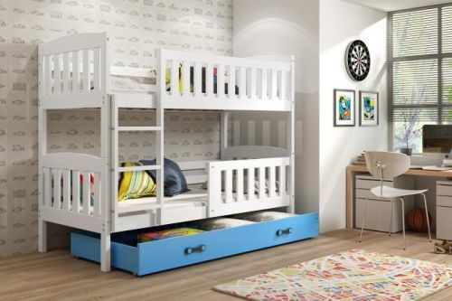 Falco Patrová postel Kuba bílá/modrá