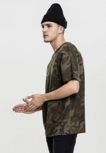 Camo Oversized Tee olive camo L