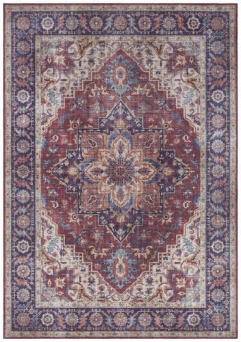 Nouristan - Hanse Home koberce Kusový koberec Asmar 104000 Plum/Red - 80x150 cm Vícebarevné