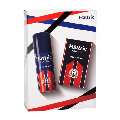 Hattric Classic dárková kazeta deospray pro muže deodorant 150 ml + voda po holení 100 ml