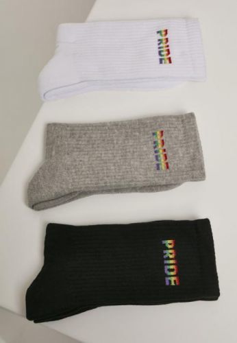 Pride Socks 3-Pack wht/gry/blk 43-46