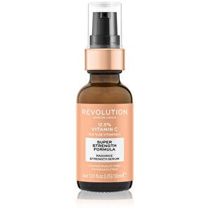 Revolution Pleťové sérum proti vráskám 12,5 % Vitamin C Scincare (Radiance Strength Serum) 30 ml