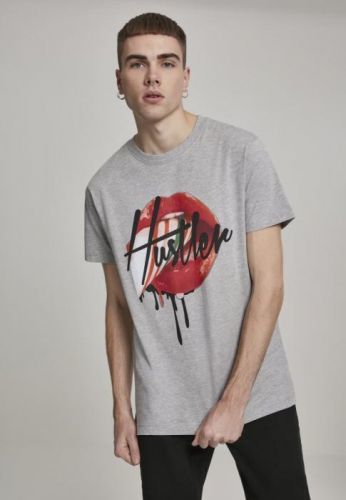 Hustler Mouth Tee heather grey 3XL