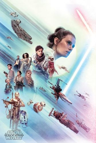 PYRAMID INTERNATIONAL Plakát, Obraz - Star Wars: Vzestup Skywalkera - Rey, (61 x 91,5 cm)