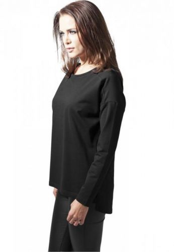 Ladies Oversize Chiffon Crew blk/blk L