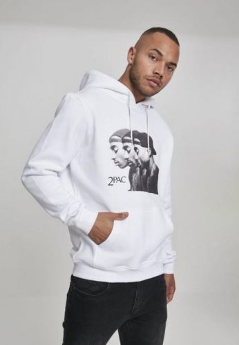 2Pac Faces Hoody white L