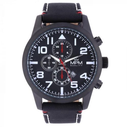 Pánské trendy hodinky v líbivých barevných kombinacích. Předností modelu je sportovní vzhled a velmi odolný kožený řemínek. .01671 A.Q01L9000B9000.2422.H.Q006.C.A