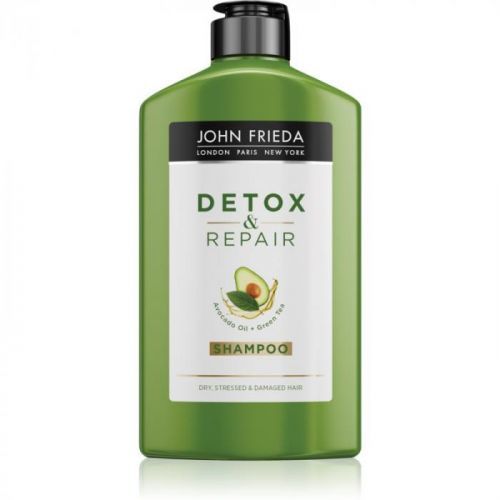 John Frieda Detox & Repair čisticí detoxikační šampon pro poškozené vlasy 250 ml