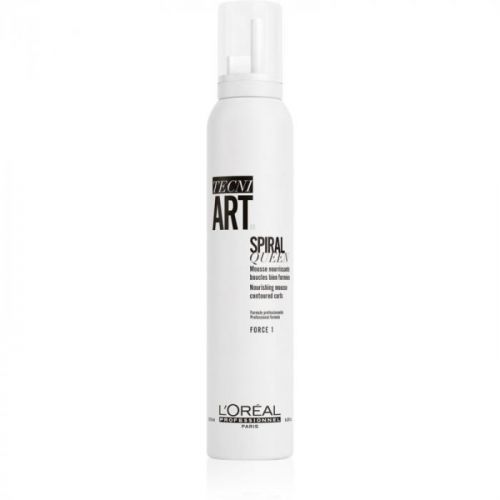 L’Oréal Professionnel Tecni.Art Spiral Queen stylingová pěna pro definici a tvar účesu pro kudrnaté vlasy 200 ml