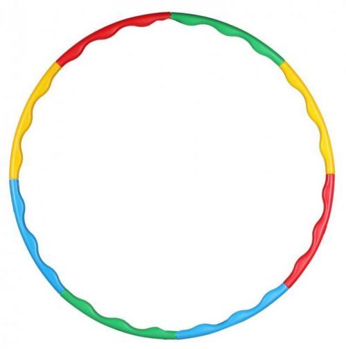 kruh hula hoop rozkládací 8 částí průměr: 90 cm