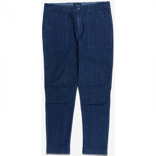 kalhoty DIAMOND - Woodland Striped Pants Dark Denim (DKDM) velikost: 34