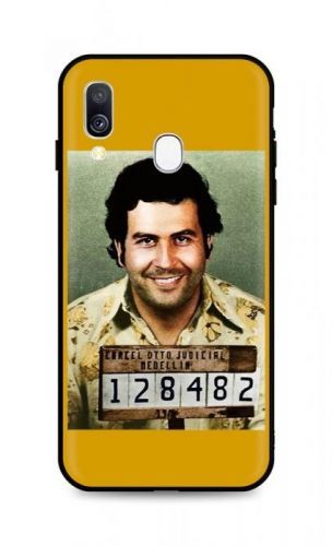 Kryt TopQ DARK Samsung A40 silikon Pablo Escobar 45719