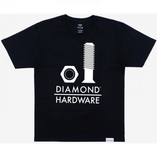 triko DIAMOND - Secured S/S Black (BLK) velikost: M