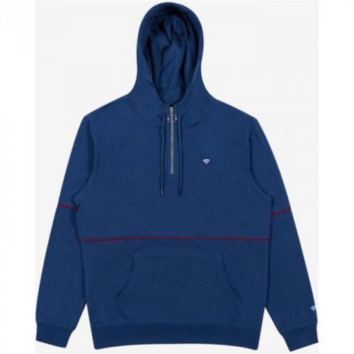 mikina DIAMOND - Hard Cut Hoodie Navy (NVY) velikost: M