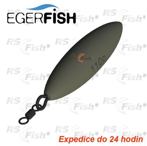 Egerfish Zátěž ZIP s obratlíkem 60 g Egerfish