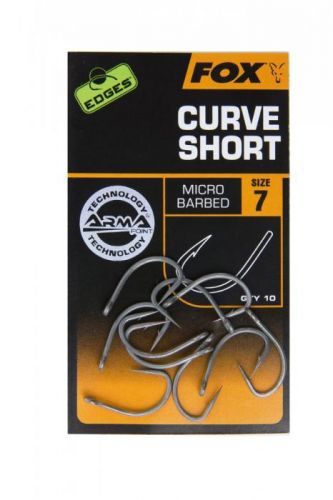 Fox Háčky EDGES Curve Shank Short 10ks - vel. 4 Fox