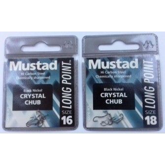 Háček MUSTAD CRYSTAL CHUB LP420 Vel. 18 - bal. 10ks.