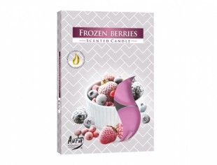 Nohelgarden Svíčka čajová MRAŽENÉ OVOCE vonná 6ks