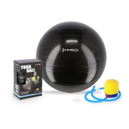 HMS Gymnastický míč YB01 55 cm, černý