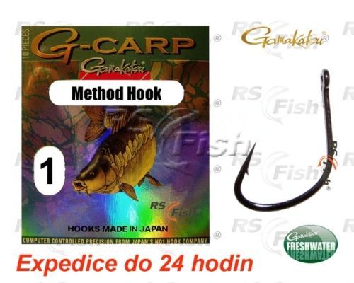 Gamakatsu® Háček Gamakatsu G-Carp Method Hook 6 Gamakatsu®