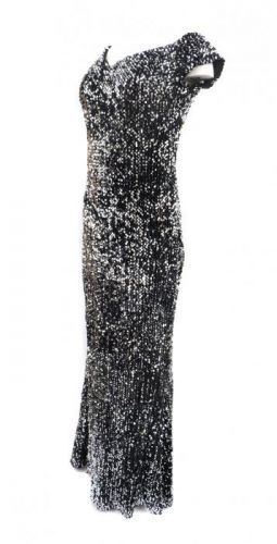 Dlouhé šaty model HM2152 - YourNewStyle - L - stříbrná