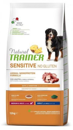 TRAINER Natural SENSITIVE No gluten Adult M/M kachna 12 kg