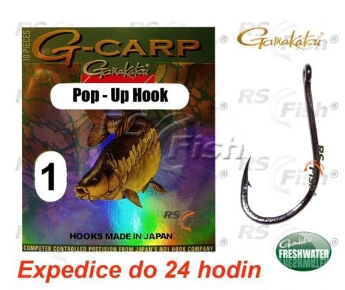 Gamakatsu® Háček Gamakatsu G-Carp Pop - Up Hook 6 Gamakatsu®