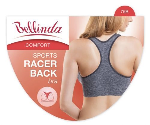 Dámská sportovní podprsenka SPORTS RACER BACK BRA - BELLINDA - černá - L