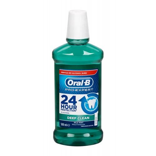 Oral-B Pro Expert Deep Clean ústní voda bez alkoholu unisex