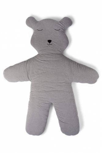CHILDHOME - Hrací deka medvěd Teddy Jersey Grey 150cm