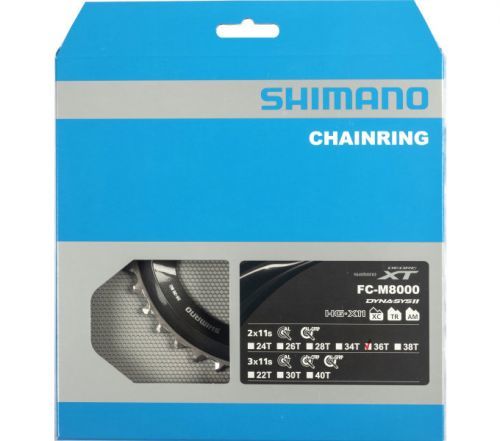 Shimano-servis převodník 36z Shimano XT FC-M8000 2x11 4 díry