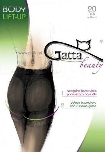 Gatta Body Lift-up 20 den Punčochové kalhoty 4-L nero/černá