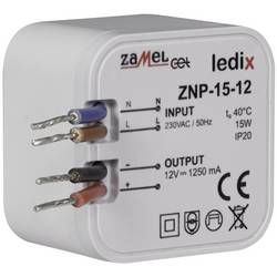 LED driver konstantní napětí Zamel ZNP-15-12, 15 W (max), 1.25 A, 12 V/DC