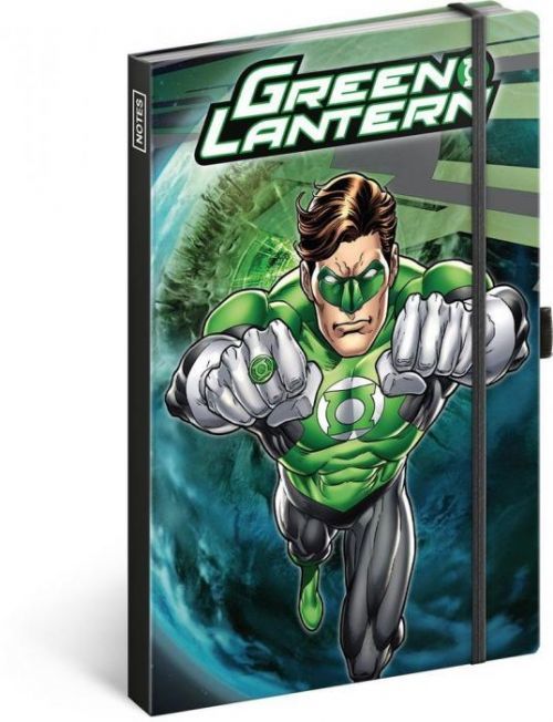 Green Lantern Notes Green Lantern linkovaný, 13 × 21 cm