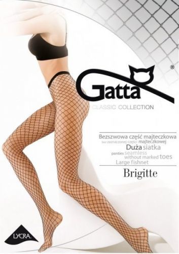Gatta Brigitte nr 05 Punčochové kalhoty 3/4-M/L grafit/odstín šedé