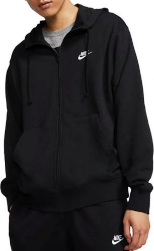 Mikina s kapucí Nike M NSW CLUB HOODIE FZ FT bv2648-010 Velikost L Nike