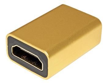 Roline GOLD spojka HDMI A(F) - HDMI A(F),