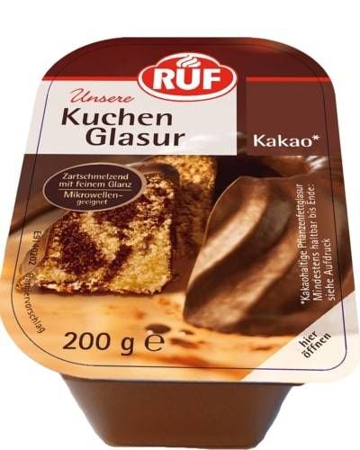 Čokoládová poleva na dorty 200g - RUF
