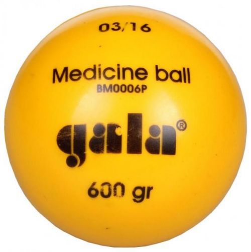 Gala BM P plastový medicinální míč 600 g hmotnost: 0,6 kg Gala