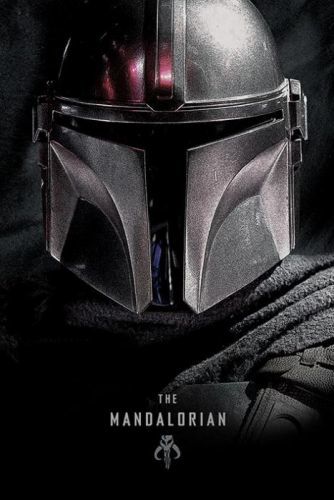 PYRAMID INTERNATIONAL Plakát, Obraz - Star Wars: The Mandalorian - Dark, (61 x 91,5 cm)